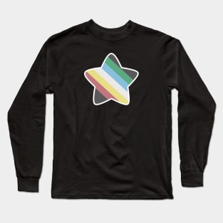 Disability Pride Star Long Sleeve T-Shirt